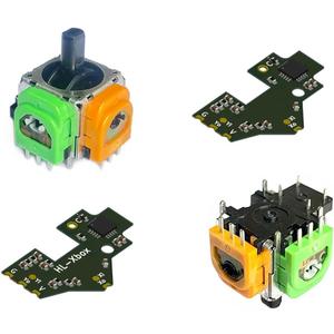 ElecGear Hall Joystick Kit Replacement for Xbox One & Series S|X Controller, 2X Hall Effect Control Stick + 2X Calibration PCB + Desoldering Repair Tools for Analog Stick Thumbsticks  HL-XB