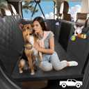 XL Truck Back Seat Extender for Dogs, 59x29 Dog Seat Cover Back Seat Hard Bottom, Dog Hammock for Truck Full Size, Pet Seat Covers for Crew Cab F150, RAM1500, Sierra, Tundra, Silverado, Titan