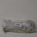 uxcell 4Pcs 300mmCloset Rod Support Bracket, Rod Holder Wardrobe Accessories Clothes Rail Seat for Bedroom Bathroom, Silver