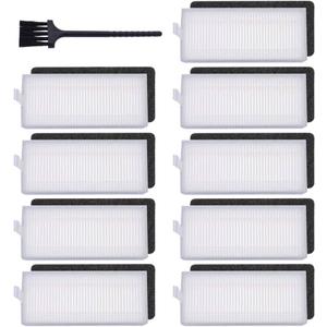 Replacement Filters Compatible with Ecovacs Deebot N79S N79 DN622 DN622.11 DN622.31 N79W N79se Deebot 500 DC3G and Yeedi K600 K700, Robot Vacuums, 9-Pack.