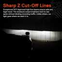 TRUE MODS 5x7 7x6 Inch H6054 Black LED Headlights H4 Sealed Beam Replacement Lamp for Jeep Wrangler YJ Cherokee XJ [DOT Approved] Ford Econoline Chevy Express GMC Savana TOYOTA Pickup Nissan D21 Dodge