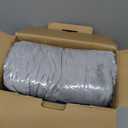 Sealy Electric Blanket Queen Size, Flannel Heated Blanket with 10 Heating Levels & 1-12 Hours Auto Shut Off, Machine Washable, Light Grey, 84 x 90 Inch