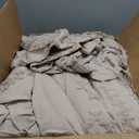 Bedsure Tufted Boho Comforter Set King Size - Khaki Boho Bed Set, GentleSoft 3 Pieces Farmhouse Shabby Chic Embroidery Bedding, Gifts for Woman, Soft Jacquard King Comforter for All Seasons (09 - Khaki - Elegant)