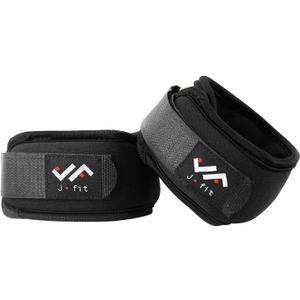 JFIT Wrist Weight Pair  Set of 2, Wrist Straps for Fitness, Walking, Workout  Multiple Size and Weight Options  Comfortable, Breathable, Moisture Absorbent Weight Straps for Men and Women (1 lb)