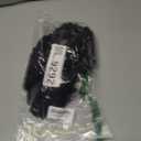 NVRENJIA Women Y2K Lolita Bloomers Lace Mesh Ruffle Fairy Short Sexy Layered Pettipants Coquette Boy Shorts (Black)