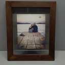 Malden International Designs 11x14 Matted To 8x10 Walnut Wall Picture Frame (1168-08)