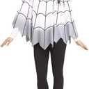Morph Spider Costume For Women Poncho, Halloween Poncho For Womens, Halloween Costumes For Women Adult Spiders