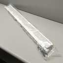 LazBlinds Cordless Cellular Shades, No Tools No Drill Blackout Honeycomb Shades Pleated Blinds for Windows, 35.5'' W x 72'' H, Silver White