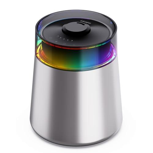 7L Ultrasonic Stainless Steel Cool Mist Humidifier for Bedroom & Large Room, Top Fill, Ultra Quiet 24dB, 3 Mist Levels, Easy Clean Dishwasher Safe Humidifier for Living Room Office