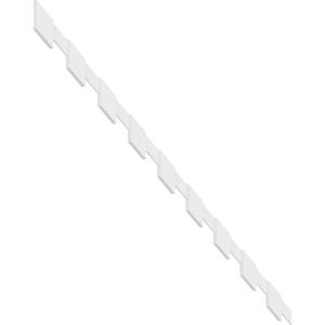 Ekena Millwork SAMPLE-DENP04PL1012MNR02 Monroe PVC Dentil Block Trim Moulding Samples, White