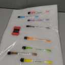 Hivillexun Magnetic Dry Erase Calendar Whiteboard Set (4-Pack) for Home and Kitchen, with Monthly and Weekly Views (16.5 x 11.8), Magnetic Whiteboard and Daily Planners (12 x 8) 8 Markers & Eraser