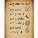 Herman Desde 1989 Inspirational Wall Decor - Positive Affirmations Wall art, Motivational Posters for Offices Classrooms & homes, Mental Health phrases , positive daily quotes, Wall Scroll with Wood Hanger 12x16 (green)