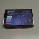 Aigostar Smart LED Strip Light TV Backlight, RGB Music Sync Compatible with App Alexa Google Home, DIY Timer Color Change Light for Christmas Gameroom Livingroom Bedroom Party Wedding Decor (6.6)