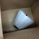 Aspen Creative 32006A Transitional Hardback Empire Shape Spider Construction Lamp Shade in Pleated White, 9" wide (5" x 9" x 7")