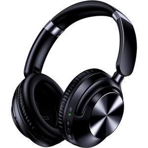 TAGRY Hybrid Active Noise Cancelling Bluetooth Headphones 100H Playtime Wireless Over Ear Headphone with Fast Charging Hi-Res Audio Headsets Comfort Earcups for Commute Travel Office Phone PC Black