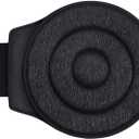 Rotating Seat Pad for Cars and Chairs with 360 Degree Movement Ability and Lightweight Support Structure (Black)
