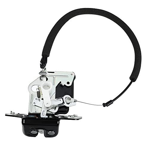 X AUTOHAUX Trunk Latch Lock Actuator for Jeep Grand Cherokee for Dodge Durango with Cable Rod Remote Trunk Tailgate Door Latch Lock Actuator Motor Rear Trunk Lid Lock Latch Actuator 4589131AA