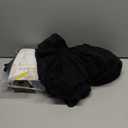 10x10ft Black Tulle Backdrop Curtain with Lights String for Parites, Sheer Backdrop Curtains for Wedding Baby Shower Birthday Party Photo Shoot Decorations (10ft x 10ft(2 Panels 5*10ft))