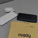 Miady 2-Pack 10000mAh Dual USB Portable Charger, USB-C Fast Charging Power Bank, Backup Charger for iPhone 15/14/13, Galaxy S23/22, Pixel and etc