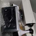 WiFi Weather Station Wireless Indoor Outdoor, Thermometer with Rain Gauge and Wind Speed/Direction, Large Display for Weather Forecast, Temperature, Humidity, Clock, Alarm, UV, Air Pressure, Black