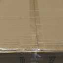 FTL Modern Semi Flush Mount Ceiling Light Brown and Gold Metal Shade 12.6" Mid Century Close to Ceiling Light Fixture for Kitchen Hallway Entryway Foyer Bedroom Laundry Room