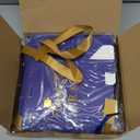 Moinchore 30 Pcs Blue Gold Graduation Gift Bags Bulk 5.5 x 4.7 x 2.5'' Small 2026 Congrats Grad Favor Bags with Handles Bow Ribbon Wrap Graduation Day Paper Party Supplies for College High School