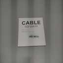 2 Pack 20FT DC Power Extension Cable 5.5mm x 2.1mm12v DC Extension Cord Power Adapter for CCTV Security Camera Surveillance IP Camera,LED Strip,24v 12 Volt Male to Female Plug Flat Cable (20FT)