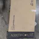 Delta Children Milano 4-in-1 Convertible Crib - Greenguard Gold Certified, Bianca White