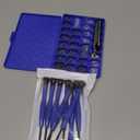 Upgrade Version Magnetic Eye Glass Repairing Kit, Eyeglass Repair Tool Kit with Compact Screw Box Include Nose Pads, Precision Screwdriver Set, Screws, Tweezer for Eyeglass, Sunglass, Spectacles Watch