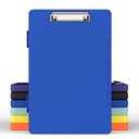 Juvealoe Legal Size Clipboard with Storage, High Capacity 8.5 x 14 Clip Board for Lawers, Folio & Side-Opening, Size 15 x 10 x 1.2 in, Blue