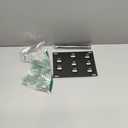 iJDMTOY No Drill Front Bumper Tow Hook License Plate Mounting Bracket Adapter Kit Compatible with 2014-up Mazda3 Mazda6, 2013-up Mazda CX-5, 2016-up Mazda MX-5, 2003-2007 Mazda RX-8