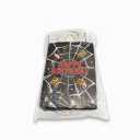 KMZFPYJ 24 Pcs Black Spider Party Gift Bags, Spider Theme Party Favor Bags, Kraft Birthday Favors Candy Bags with Handle, Double Sided Printed, Cartoon Birthday Party Decorations (8.27"×3.2"×5.91")