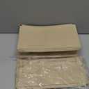 OPPOSHE Purse Organizer Insert for Handbags, Softened Felt Bag Insert Organizer for Tote, Compatible with LV, Coach, MK, Kate Spade, Goyard, Longchamp (Beige, Large)