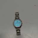 OLEVS Men Skeleton Watches Stainless Steel Analog Quartz Moon Phase Male Watch, Diamond Multi Calendar Chronograph Watch,Waterproof Wrist Watch for Men