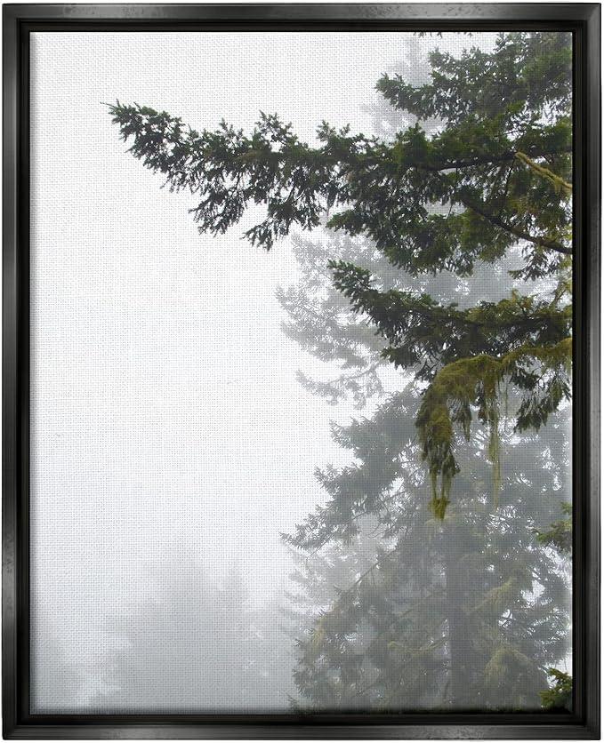Majestic Pine Tree Overhang Oversized Wall Plaque Art,"18x12"