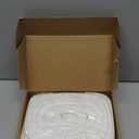 uxcell Weather Stripping Brush, 26ft L x 0.35" W x 0.9" H Self-Adhesive Seal Weatherstrip Sweep Brush White for Door Window