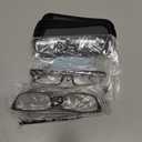 Kerecsen Reading Glasses 5 Pairs Fashion Ladies Readers Spring Hinge with Pattern Print Eyeglasses for Women (5 Grey, 3.0, x)