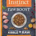 Instinct Raw Boost Gut Health, Natural Dry Dog Food with Freeze Dried Pieces, Grain Free Recipe - Real Chicken, 18 lb. Bag, EXP 11/11/2026