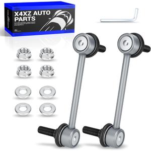 K80946 K80948 Zinc-Nickel Alloy Front Stabilizer Sway Bar End Link For 2005-2014 Toyota Tacoma Base Model 4WD & RWD WITH PRERUNNER, 2015 Tacoma(with 6 Lug Wheels),2016-2022 Toyota Tacoma All Models