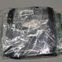 Legging Storage Bag Storage Hanger Can Holds 24 Leggings or Shirts Jeans Compartment Storage Hanger, Foldable Leggings Organizer Clothes Portable Closets Roll Holder (Black)