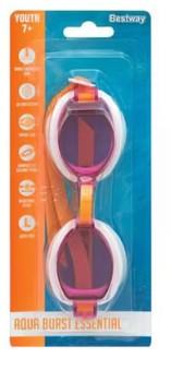 Bestway Aqua Burst Essential Swimming Goggles For Youth 7+ #21048 Assorted