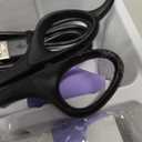 Dog Clippers Grooming Kit, 4 in 1 Quiet Cordless Dog Paw Trimmer & Nail Grinder, Small Cat Clippers Electric Rechargeable Low Noise Pet Shaver for Trimming Hair on Paw Eye Ear Face (Purple)