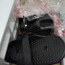 Sunny Health & Fitness Under Desk Pedal Elliptical Machine, Adjustable Resistance Leg Exerciser Home Workout While Sitting for Seniors, Optional Motorize or in Pink with SunnyFit App via Bluetooth