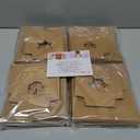 Happyhiram Cupcake Boxes 100 Pcs Bulk Brown Kraft IndividualBox, Single Containers Paper Holders with Inserts and Window for Muffins Cocoa Bombs Packaging Togo Boxes for Birthdays Showers Party Favor