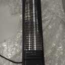 Powerscale 1500W Electric Patio Heater, IP65 Waterproof, Remote, Fast Heating, 4 Heat Levels, 24H Timer & Memory Function, Wall Mounted Indoor/Outdoor Heater for Patio, Garage, Backyard, Black