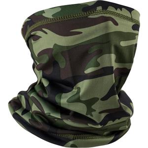 Neck Gaiter for Men, Women, Cooling Mask, Face & Neck Cover Scarf, for Sun Protection, Hiking, Fishing, Hunting (Woodland Camo)