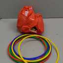 TURNMEON Giant Inflatable Christmas Tree Ring Toss Party Game Kids Adults Family Stocking Stuffers Toys Christmas Party Decorations Supplies Favors Gifts Grandkids Indoor Outdoor,4 Santa Base 4 Rings