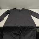 ANRABESS Jumpsuits for Women 2025 Fall Long Sleeve Casual Loose Fit Romper Lounge One Piece Pajamas Outfits Jumper Black, XL