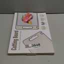 Double Sided 304 Stainless Steel & Wheat Straw Cutting Board, 16"*11" Non Toxic Lightweight Chopping Board, Separately Handle Meat and Vegetables, Dishwasher Safe, Scratch Resistant Mesh Design (Gray)