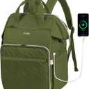 Leudes Knitting Bag Backpack, Yarn Storage Organizer Large Crochet Bag Tote Christmas Gift Yarn Holder Case for Carrying Projects, Knitting Needles (Upgraded Army Green)